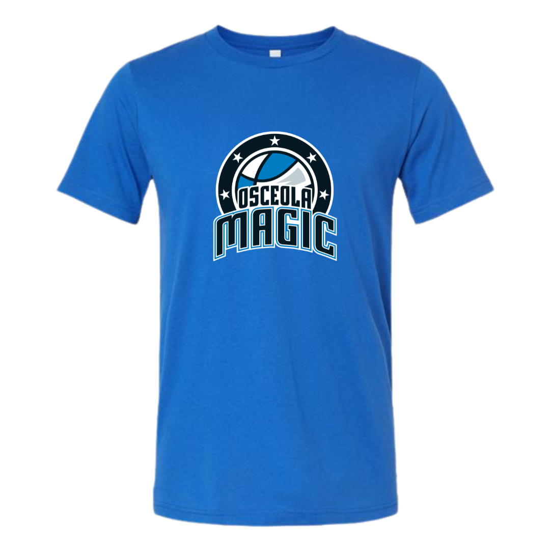 Osceola Magic - Primary Royal Blue Logo Shirt